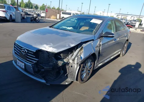 2015 Hyundai Sonata Limited из США, поврежденный, VIN 5NPE34AF7FH236163